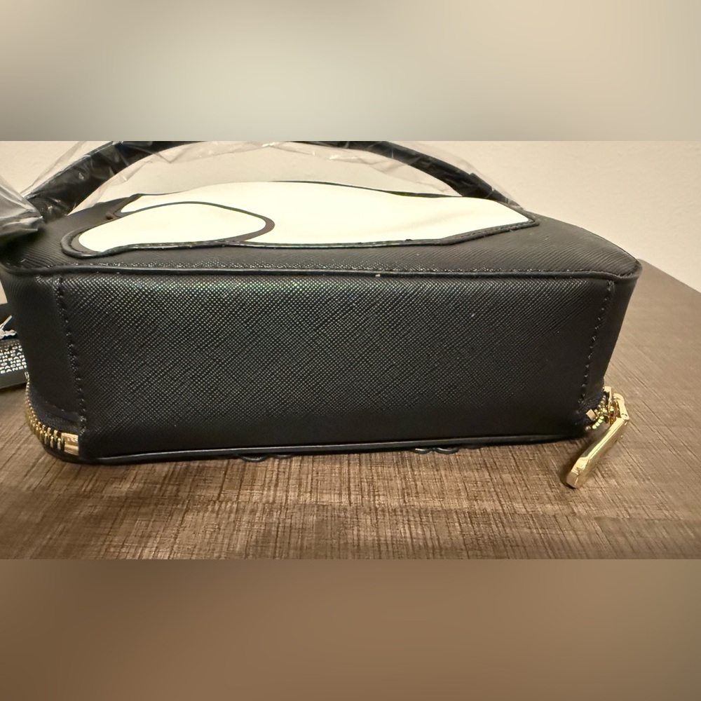 Karl Lagerfeld Black and Pink Crossbody Bag - Picture 3 of 6
